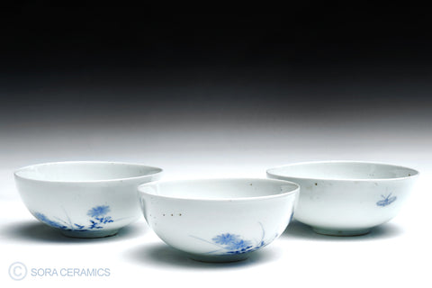 Hirado rice bowl set